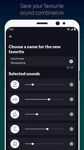 Atmosphere: Relaxing Sounds -  screenshot 5