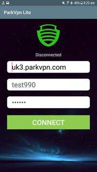 ParkVPN Lite screenshot 1
