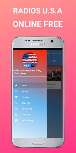 Radio USA: Radio FM free, músic, news screenshot 1