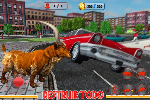 simulador de toros: alboroto toro enojado 2019 screenshot 1