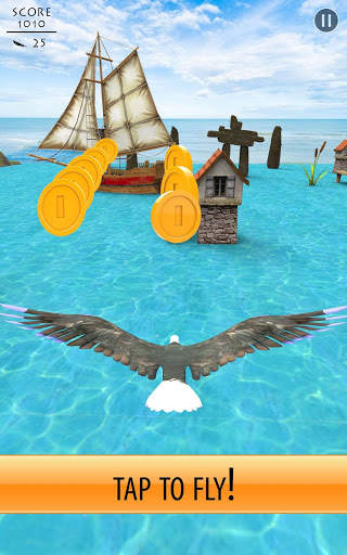 🦅 Angry Endless Flying Bird Game Simulator screenshot 5