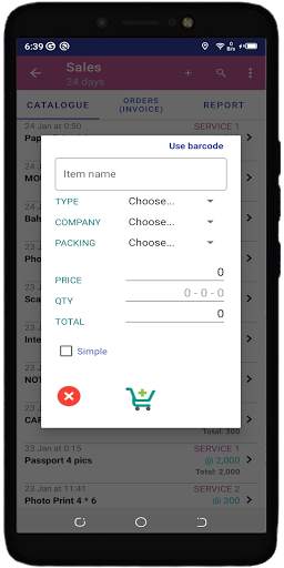 ONIMAS -- Inventory, Daily sales and Stock Manager screenshot 8
