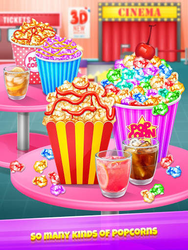 Popcorn Maker - Yummy Rainbow Popcorn Food screenshot 1