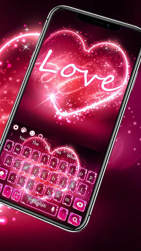 Love Red Heart Keyboard screenshot 3