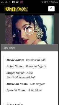 Bollywood video songs & lyrics screenshot 7