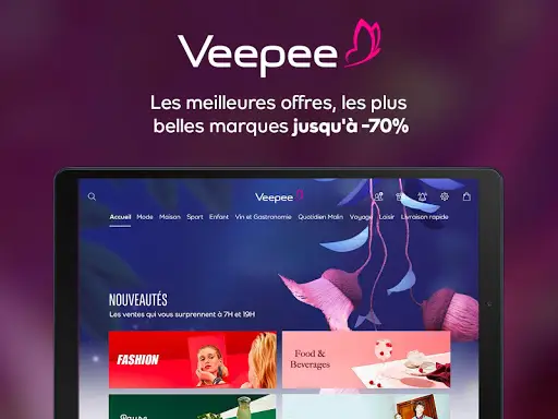 Veepee скриншот 6