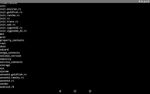 Console screenshot 7