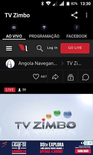 TV Zimbo Angola Online screenshot 5