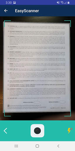 Mobile Easy Scanner - OCR - Crop - Edit - PDF screenshot 2