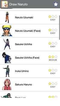 How To Draw Naruto screenshot 1