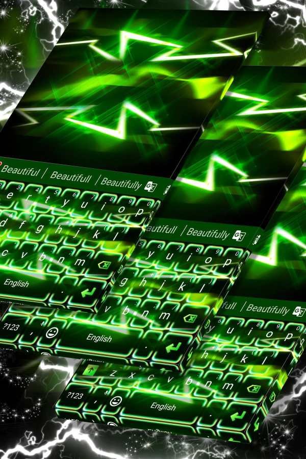 Flash Dark Keyboard screenshot 1