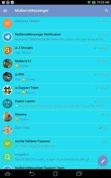 Mulberry Messenger Lite screenshot 1