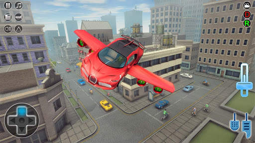 Flying Car Rescue Game 3D: Flying Simulator screenshot 4
