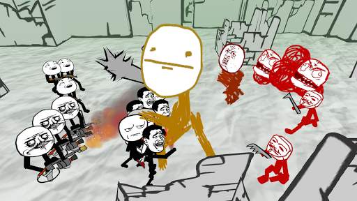 Stickman Meme Battle Simulator screenshot 5