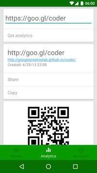 goo.gl URL Shortener (Unofficial) screenshot 2