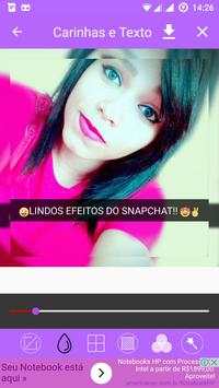 Selfie Snap Pic Editor de Foto screenshot 1