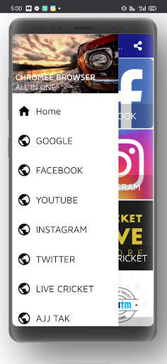 i BROWSER screenshot 3