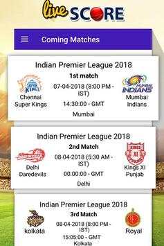 Cricket Live Line : Fastest Score for IPL 2018 screenshot 4