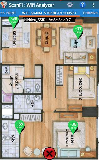 ScanFi : WiFi Analyzer and Surveyor screenshot 4