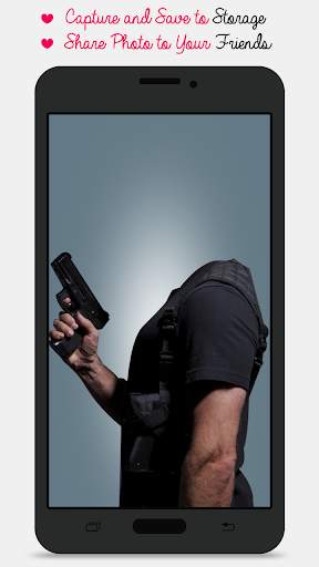 Gun Man Photo Montage screenshot 3