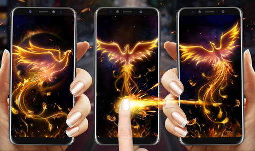 Dragon Phoenix Live Wallpaper screenshot 3