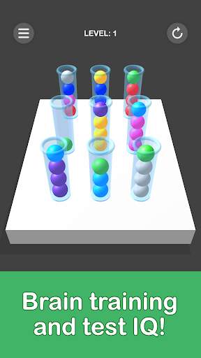 Bubble Sort 3D - Color Sorting screenshot 3