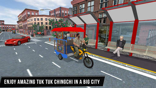 City Tuk Tuk Chingchi Drive 3D screenshot 13