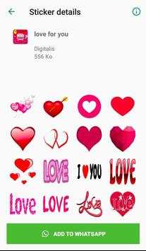 kiss stickers screenshot 3