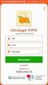 Orange VPN screenshot 3