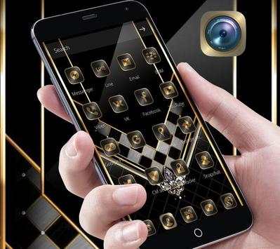 Gold Black Luxurious Theme screenshot 3