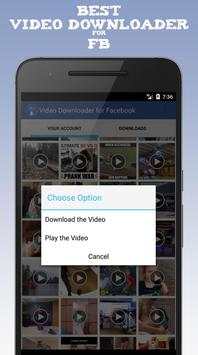 Descargar vídeos para Facebook screenshot 2