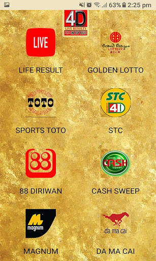 4D Win Live Results screenshot 1