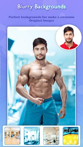 Man Body Builder Photo Suit : Six Pack Photo Suit screenshot 2