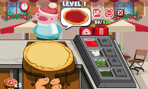 Pappe Mania Funny Pizza maker screenshot 2