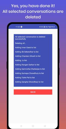 Delete Messages on Messenger a screenshot 5