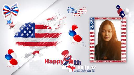 4th July GIF Photo Frame / 4th of July Photo Frame screenshot 4