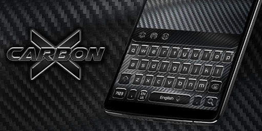 Carbon Fiber Keyboard Hi-Tech Theme screenshot 4
