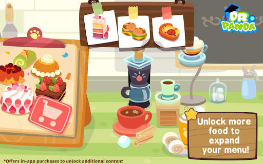 Dr. Panda Café Freemium screenshot 4