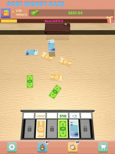 Sort Money Rain स्क्रीनशॉट 9