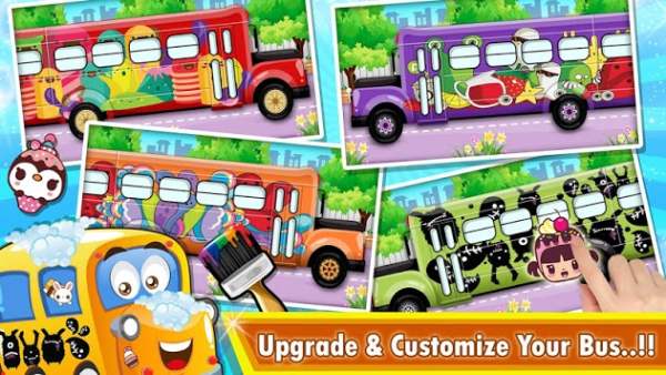 Kids School Bus Spa Simulator screenshot 6