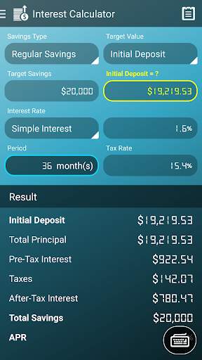 Interest Calculator screenshot 4