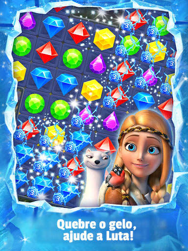 Snow Queen 2 Luta Hunt Match 3 screenshot 4