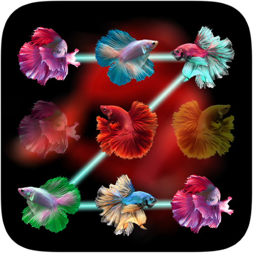 Betta Fish Pattern Lock Screen icon