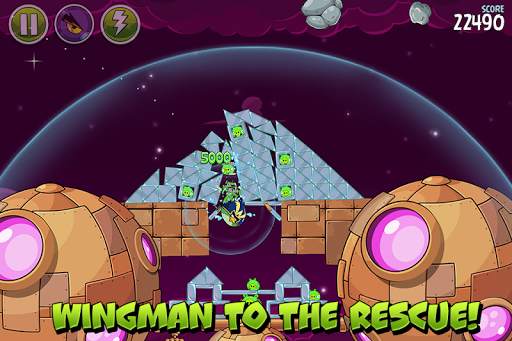 Angry Birds Space скриншот 3