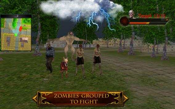 Perang 3D Zombie: Game Survival Commando screenshot 4