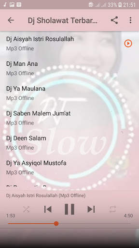 Dj Religi Aisyah Istri Rosulallah Offline screenshot 4