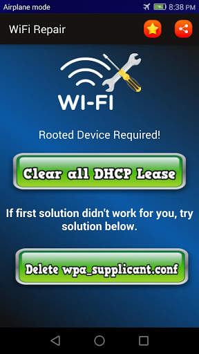 Quick WiFi Fixer (Root) screenshot 1