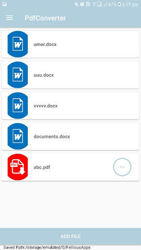 Pdf Convertor-Word to Pdf screenshot 4