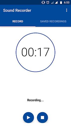 Voice Recorder 3 تصوير الشاشة