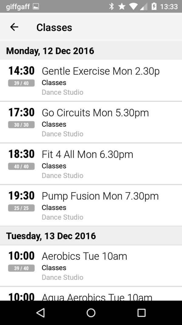 Torfaen Leisure screenshot 2